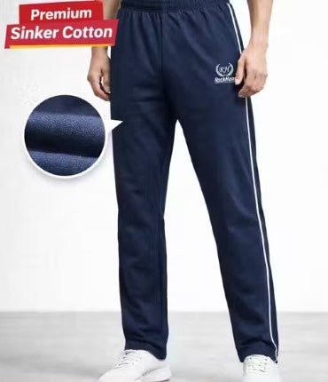 Men's Black Regular Fit Track PaLowernts Stylish Sports