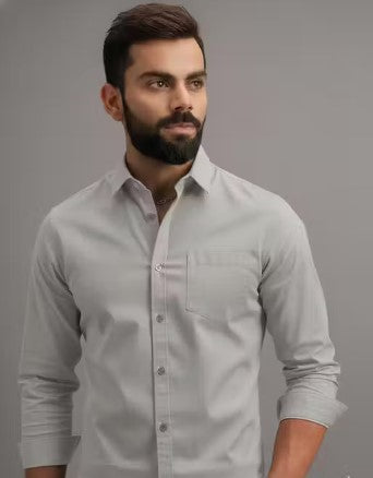 Plain Cotton Full Sleeve Shirts