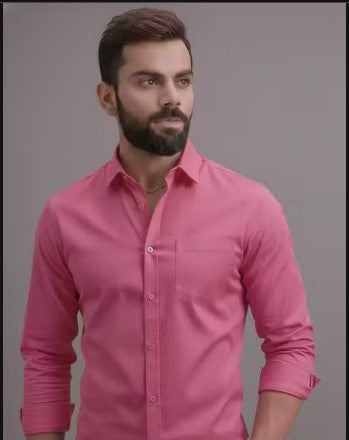 Plain Cotton Full Sleeve Shirts